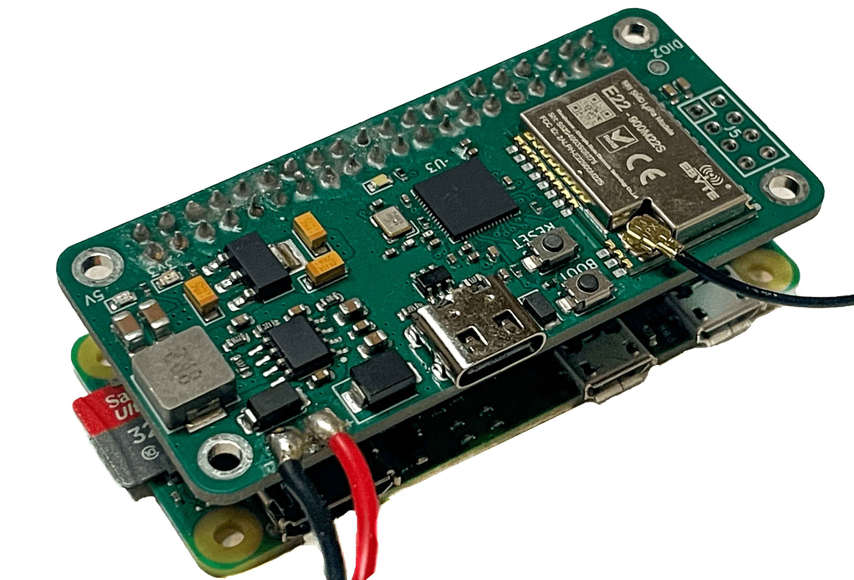 Version 3 companion computer carrier board prototype