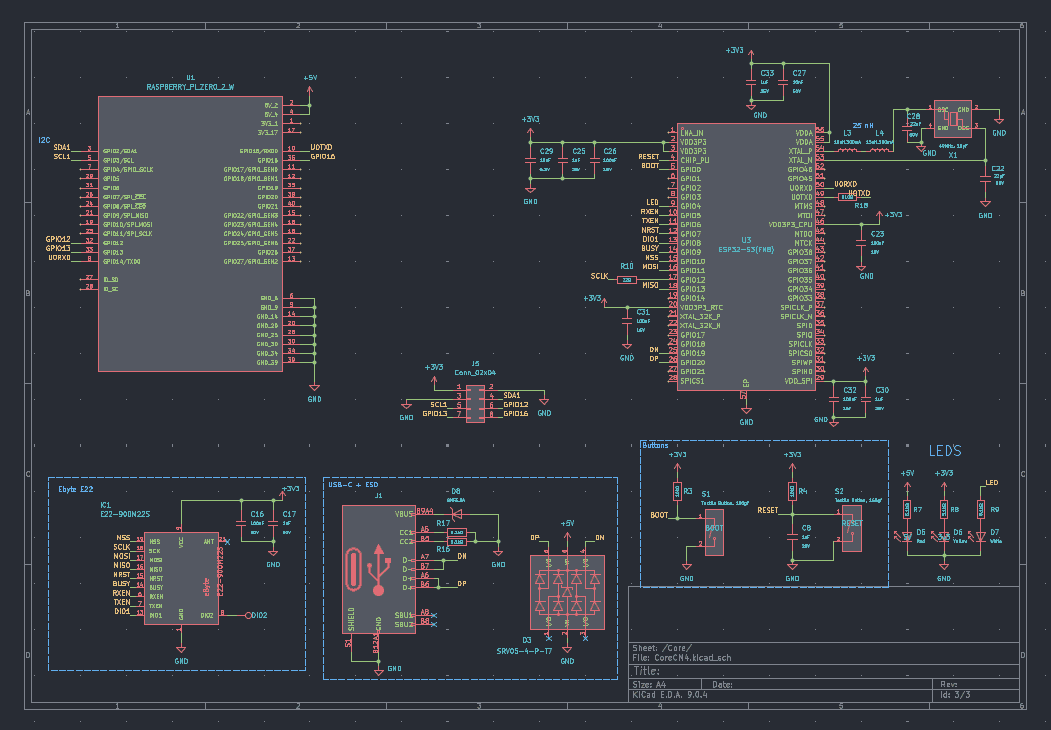 Electrical schematic for the companion computer carrier board